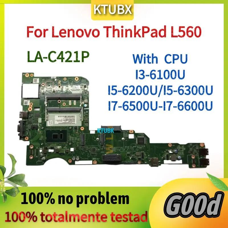 LA-C421P  , Lenovo ThinkPad L560 Ʈ  , I3 I5 I7 6  CPU  100%, ׽Ʈ ۾